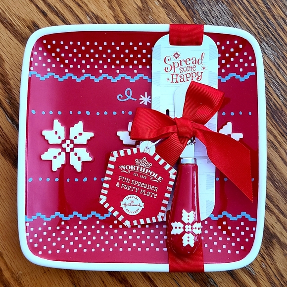 Hallmark Other - 🎄SALE 50% OFF ‼️ Ugly Sweater Dish w/ Knife